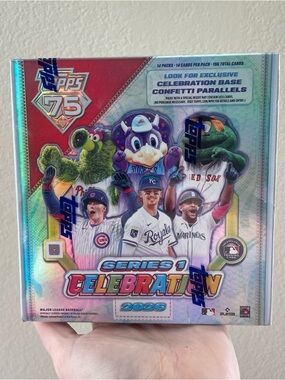 New Factory Sealed Topps 2026 Series 1 Celebration Baseball Card Mega Box